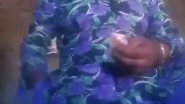 Big boobed dehati solo show