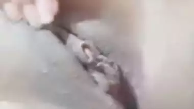 Attractive girl shows big boobs and pussy to boyfriend