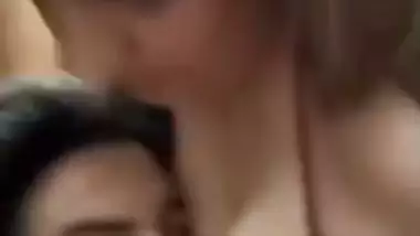 Pakistani wife feeding big boobs to husband viral MMS
