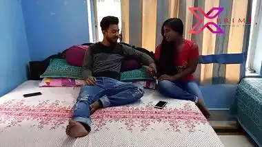 Desi chick comes to visit her best friend and takes his XXX cock