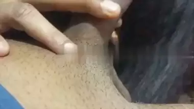 Mature aunt records her blowjob MMS sucking a young dick