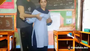 Kinky couple’s student-teacher roleplay in the desi porn