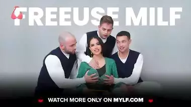 MYLF - Curvaceous Blonde Milf Caught Masturbating By Lucky Stud Gets Her Pussy Plowed Instead