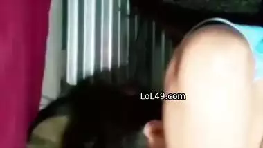 Desi wife smooch and romantic fucking with lover
