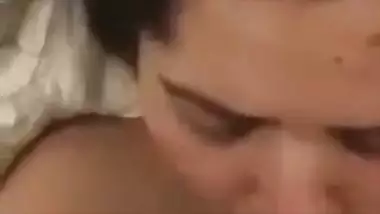 Sexy wife gives an Indian blowjob to her lover