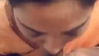 Religious aunt records her blowjob MMS sucking a dick