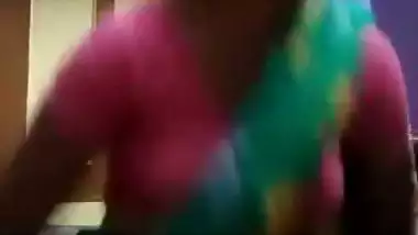 Desi village randi in saree exposing thick pussy