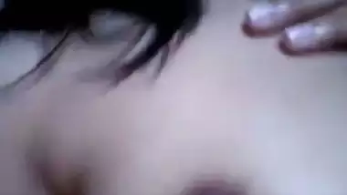 Teen Desi selfie striptease