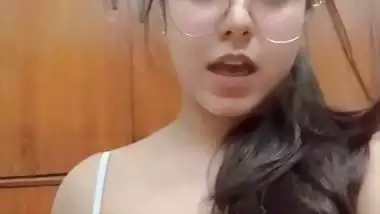 Indian nude girl shows her big boobs on camera